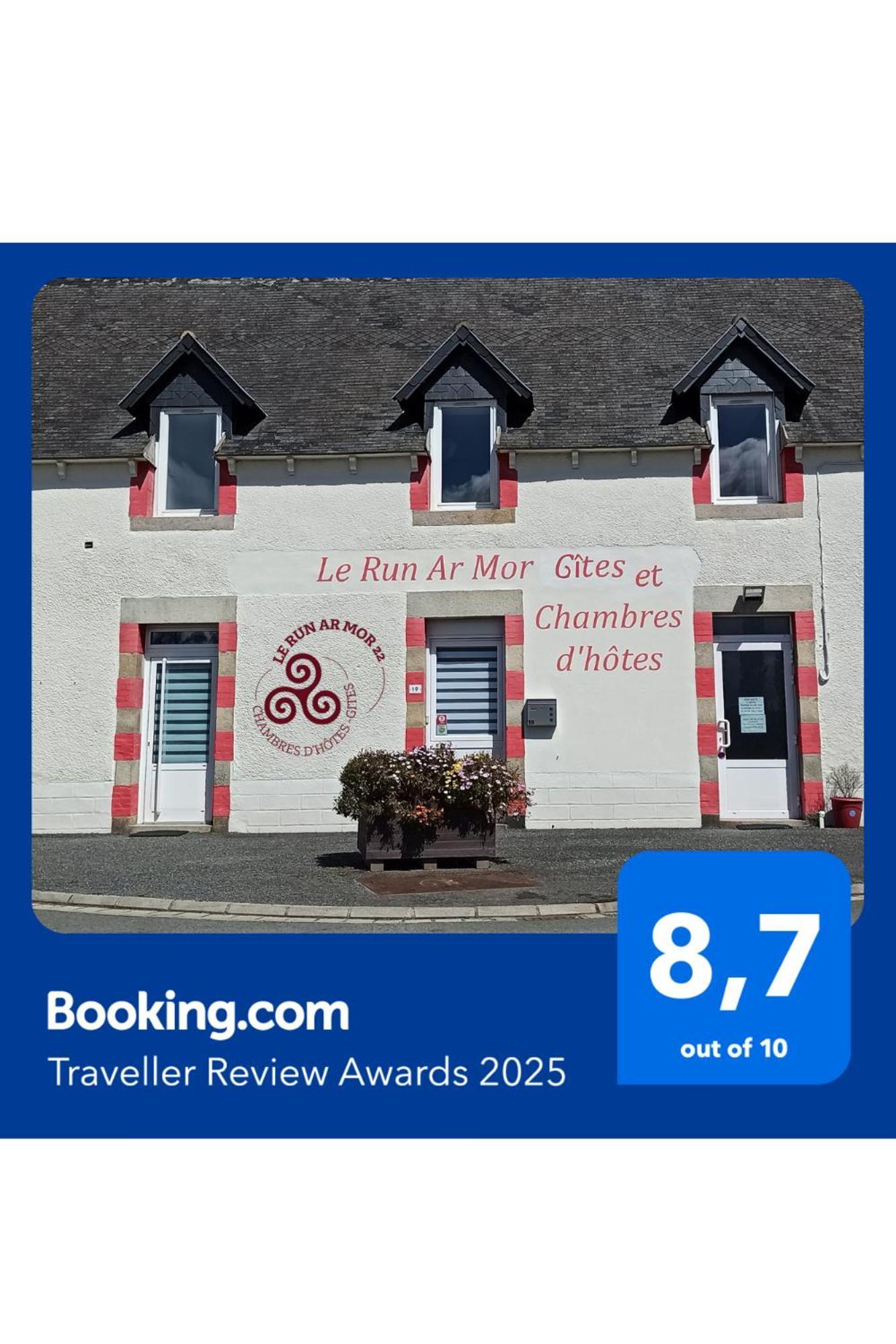 Bed and Breakfast Le Run Ar Mor 22 Tredrez-Locquemeau Екстер'єр фото